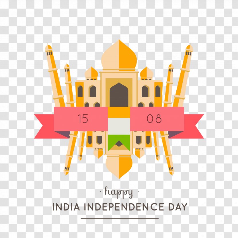 Christmas Independence Day Illustration - Decoration - India Taj Mahal Building Transparent PNG