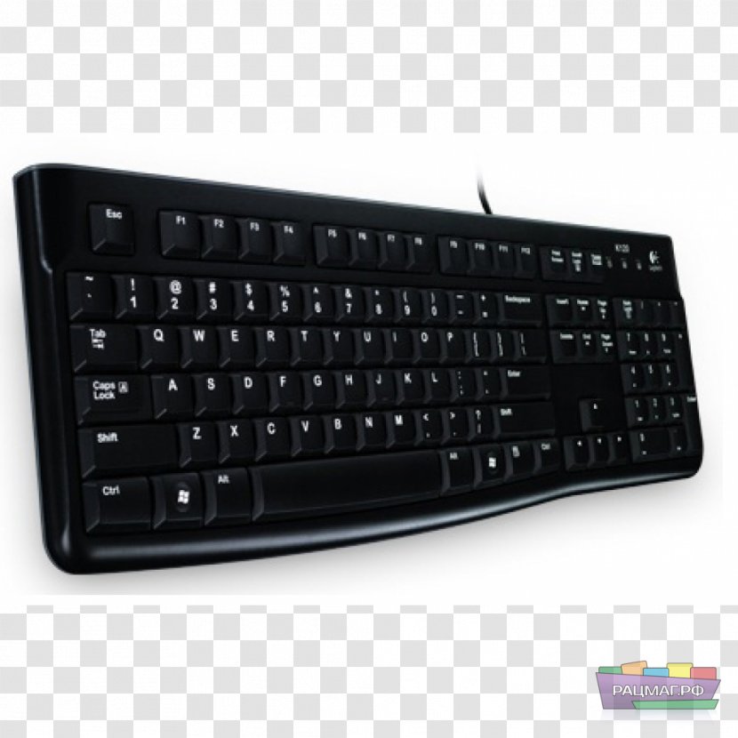 Computer Keyboard Mouse Logitech K120 Wireless - K230 Transparent PNG