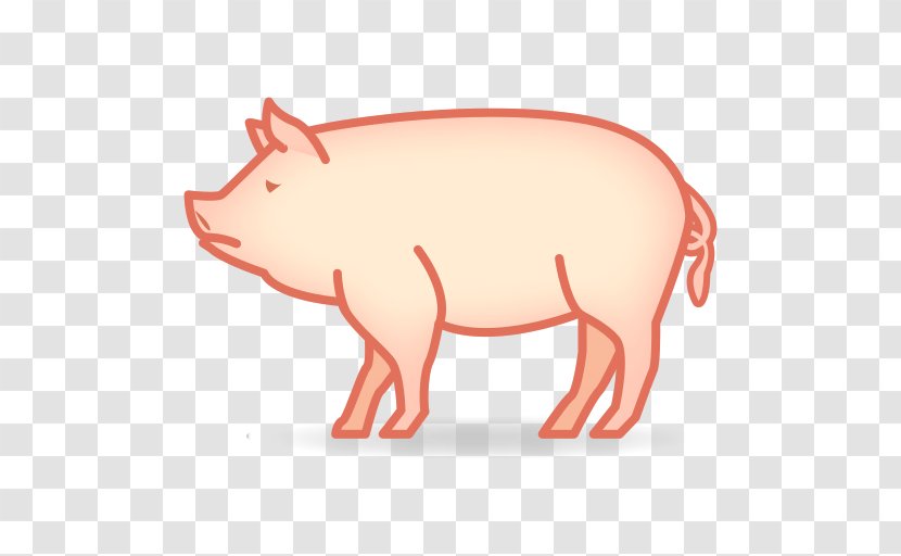 Domestic Pig Animal Emojipedia Dog - Piggy Bank - Nose Transparent PNG