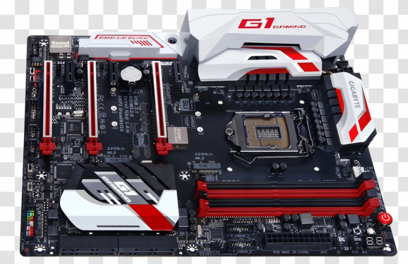 Intel Motherboard LGA 1151 DDR4 SDRAM Gigabyte GA-Z170X-Gaming 7 - Gaz170x Gaming - Draytek Transparent PNG