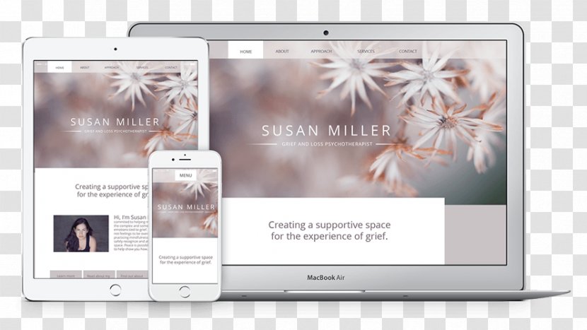 Web Development Responsive Design - Mental Health Professional Transparent PNG