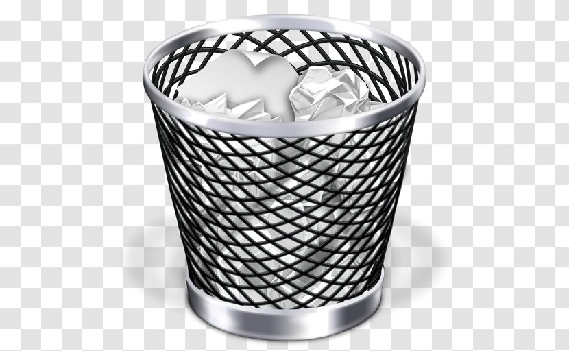 MacOS Rubbish Bins & Waste Paper Baskets Recycling Bin - Computer Transparent PNG