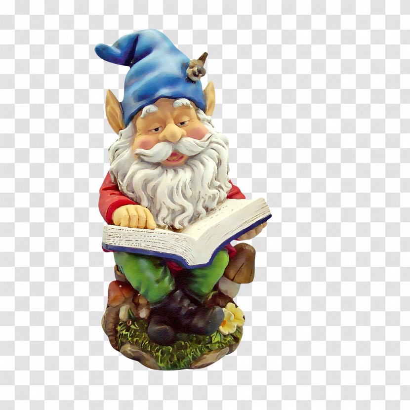 Gnomes Garden Gnome Reading - Mrs Malone - Dwarf Transparent PNG