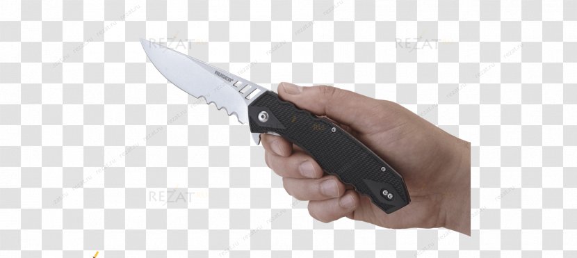 Knife Weapon Serrated Blade Hunting & Survival Knives - Melee - Flippers Transparent PNG