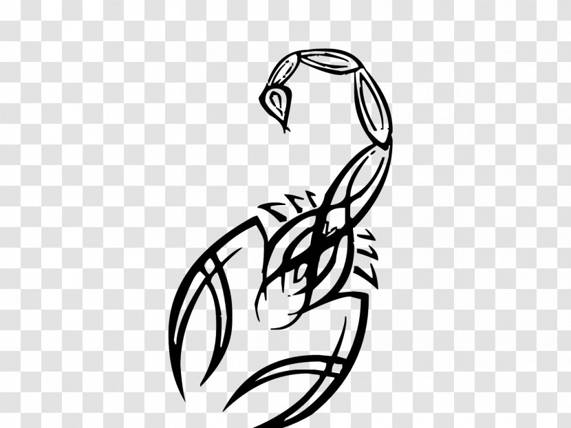 Scorpion Tattoo Clip Art Zodiac Transparent PNG
