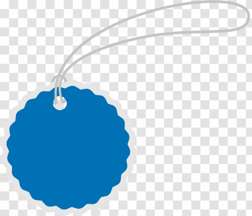 Blue Circle Pattern - Jewellery - Tag Transparent PNG