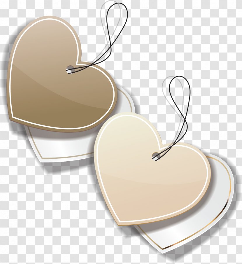Heart-shaped Label - Product - Heart Transparent PNG