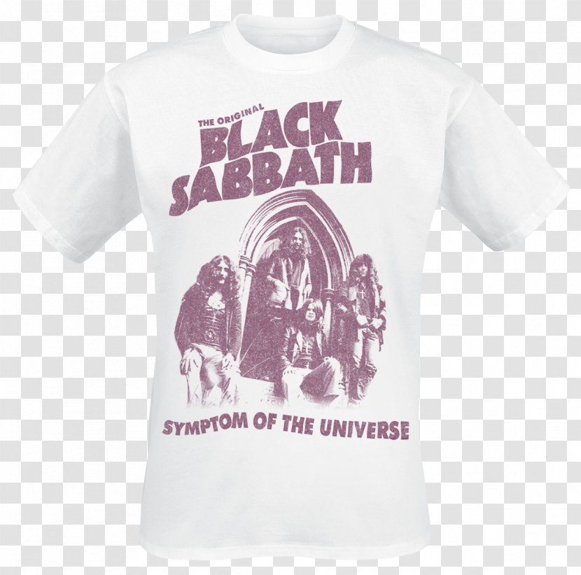 Black Sabbath T-shirt Bloody Symptom Of The Universe Merchandising - Sweatshirt Transparent PNG
