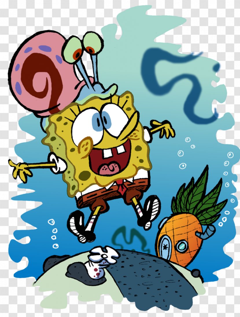 Gary Plankton And Karen Fan Art DeviantArt - Spongebob Squarepants - Snail Transparent PNG