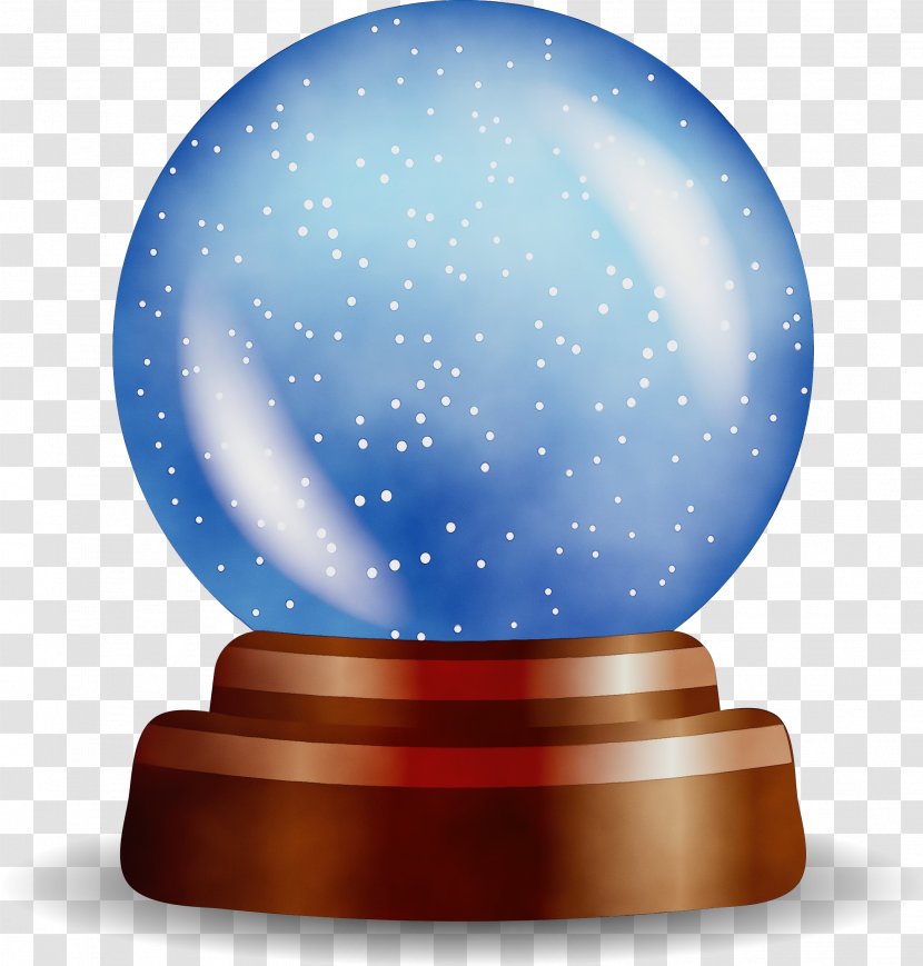 Trophy - Sphere - Electric Blue Transparent PNG