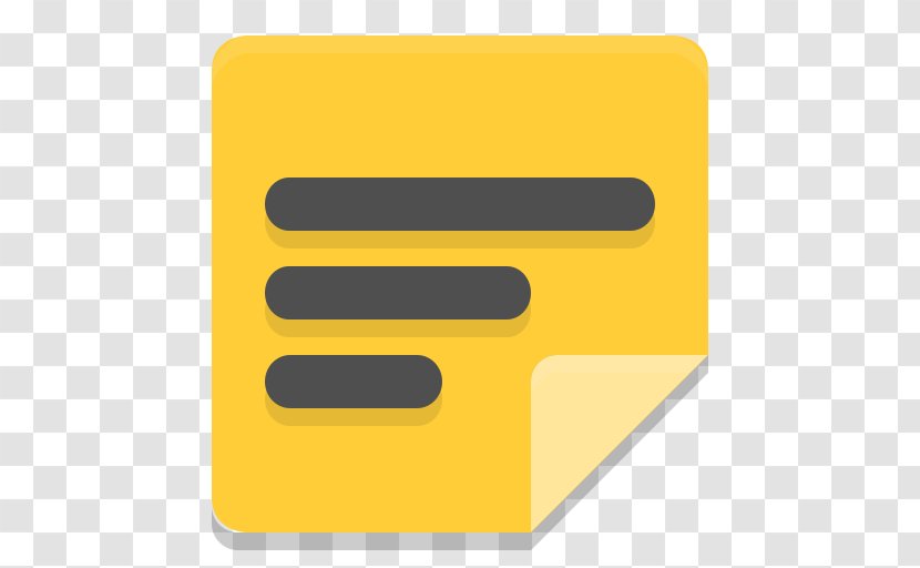 Apple Icon Image Format Gnote - Text - Sticky Notes Transparent PNG