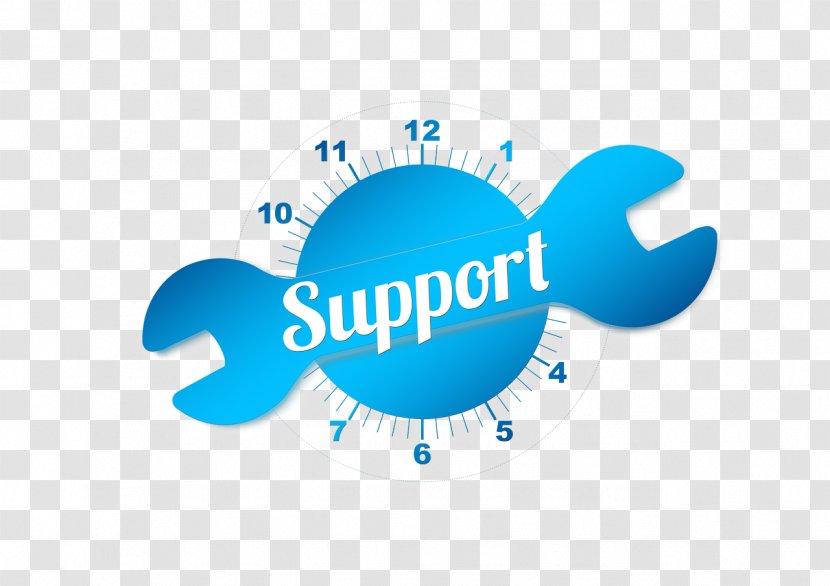 Technical Support Customer Service Clock - Help Transparent PNG