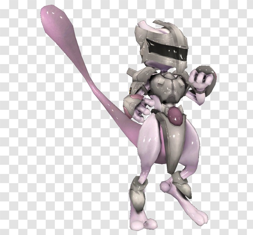 Super Smash Bros. Melee 3D Rendering Mewtwo Computer Graphics - Heart - Armour Transparent PNG
