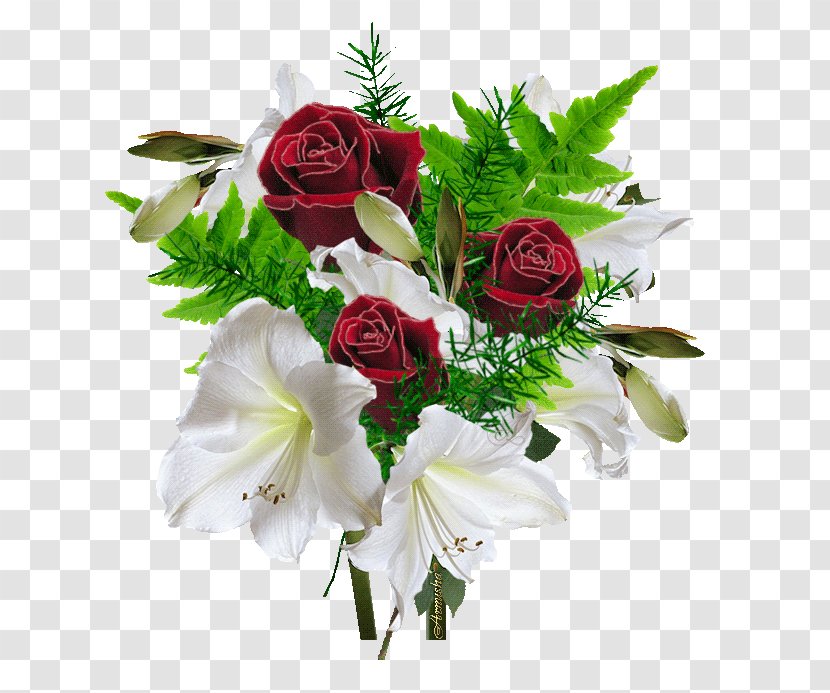 Garden Roses Rosa American Beauty Flower Bouquet Floral Design - Idea Transparent PNG