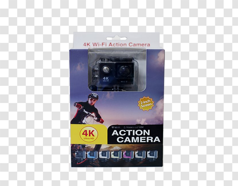 Action Camera 4K Resolution Video Cameras High-definition Television Transparent PNG