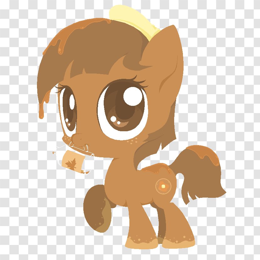 Pony Pancake Horse Maple Syrup - Cat Like Mammal Transparent PNG