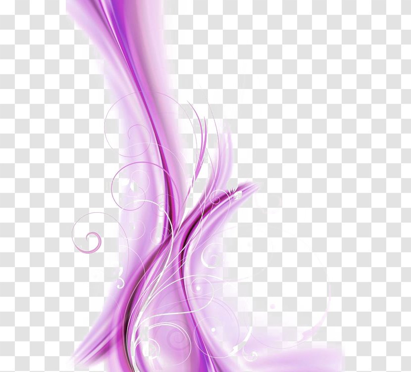 Light Purple Curve Download - Green - Pink Lines Transparent PNG