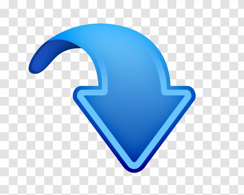 Arrow Clip Art Desktop Wallpaper - Electric Blue - Next Slide Please Transparent PNG