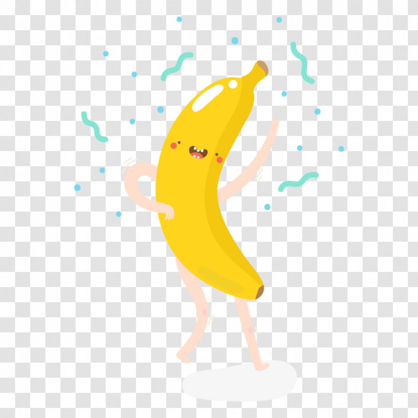 Fruit Banana Drawing - Marine Mammal Transparent PNG