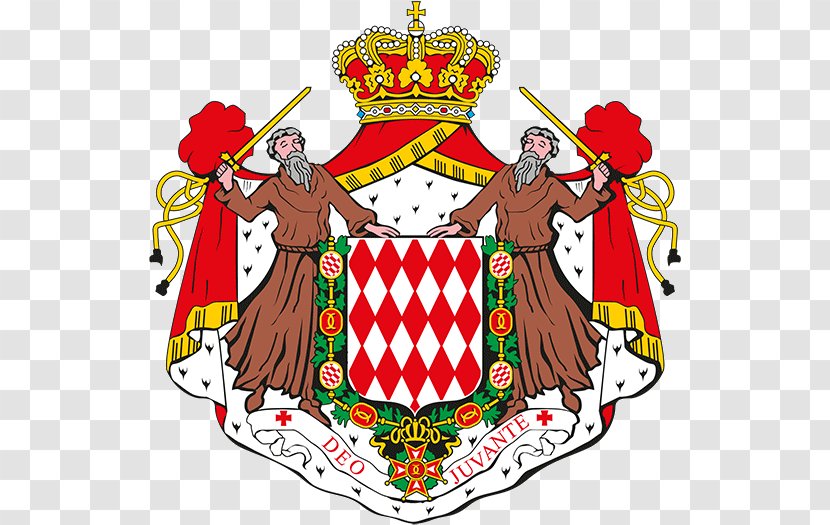 Flag Of Monaco Coat Arms Principality Transparent PNG