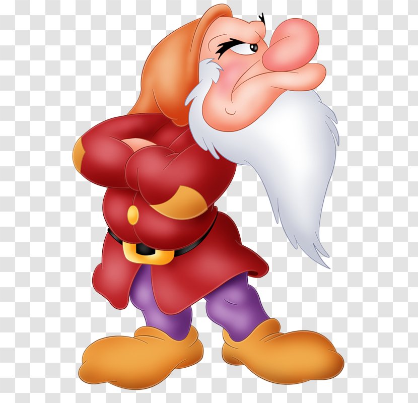 Snow White Seven Dwarfs YouTube Grumpy - Flower Transparent PNG