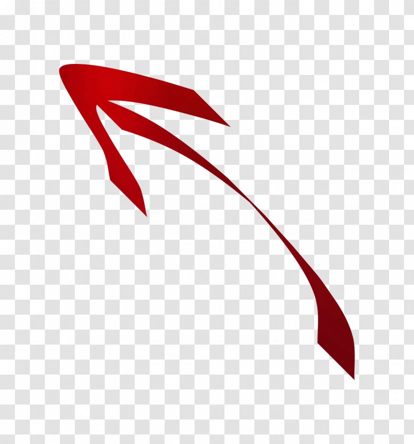 Logo Line Font Angle Clip Art - Red - Redm Transparent PNG