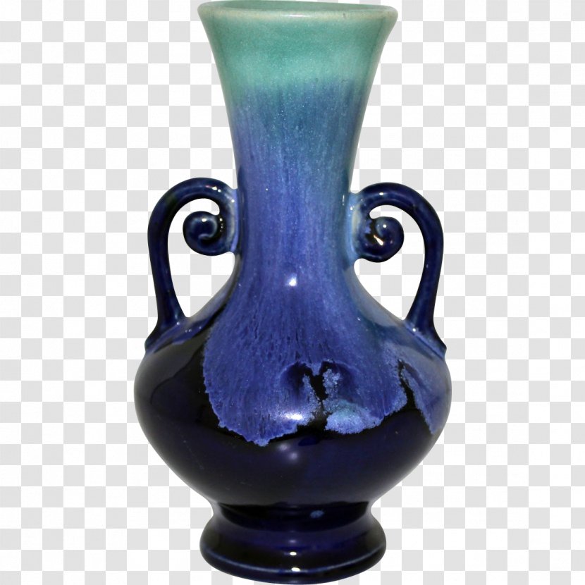 Ceramic Pottery Vase Cobalt Blue Artifact - Purple Transparent PNG