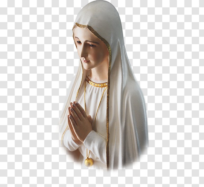 Our Lady Of Fátima First Saturdays Devotion Statue Rosary - Visions Jesus Mary Transparent PNG