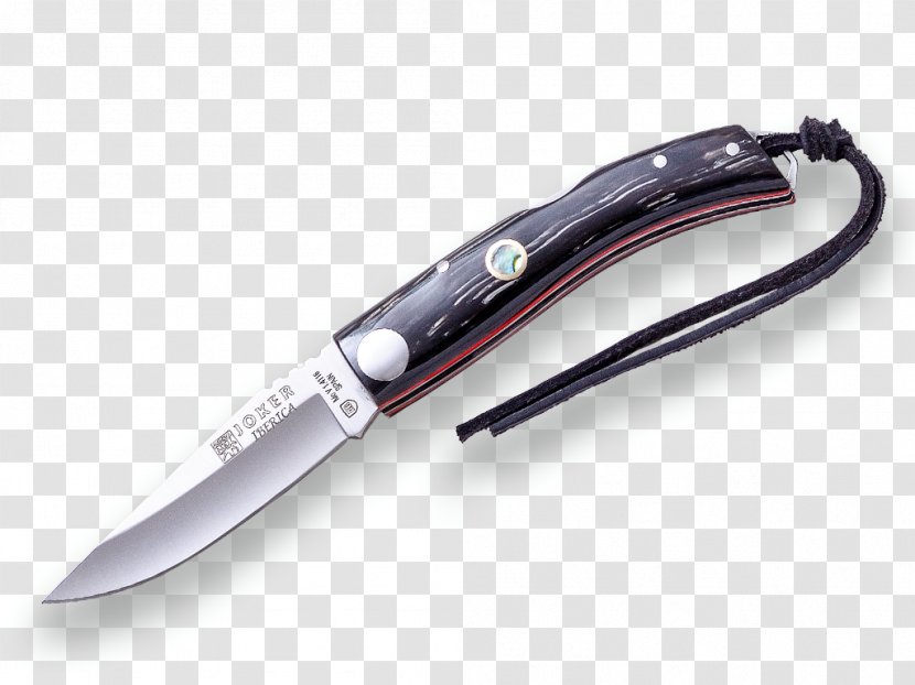Bowie Knife Hunting & Survival Knives Utility Blade - Antler Transparent PNG