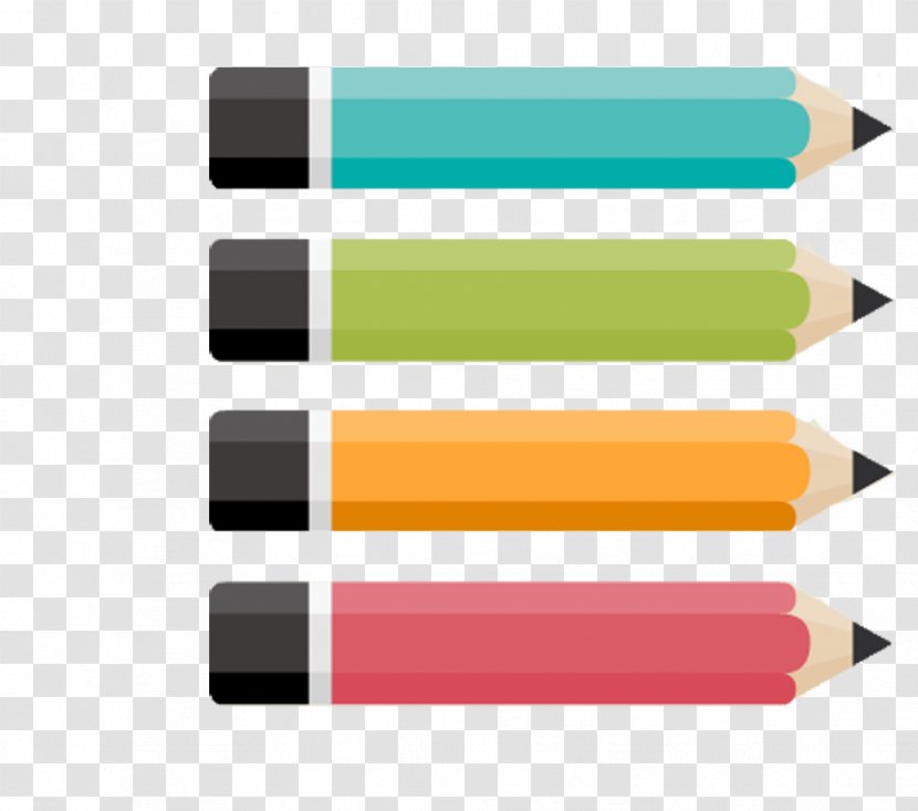 Colored Pencil - Material - Creative Color Transparent PNG