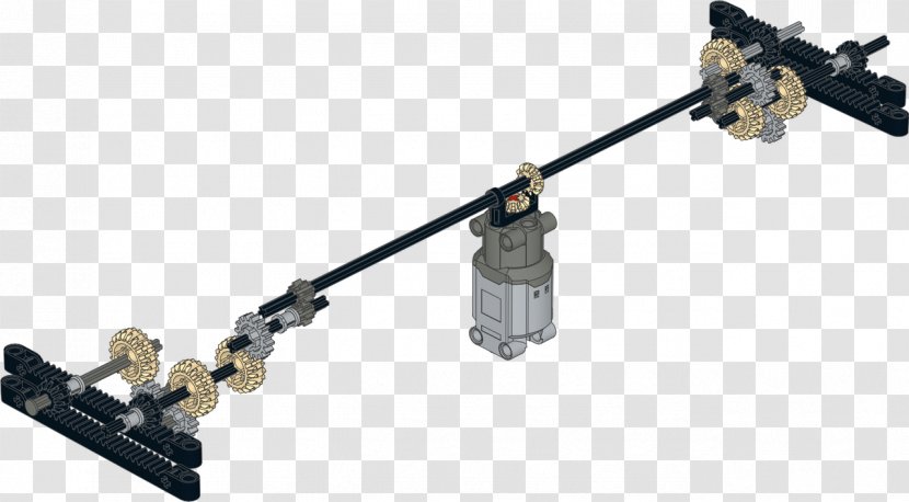 Lego Technic Mindstorms Outrigger Crane - Upload - Mechanical Transparent PNG