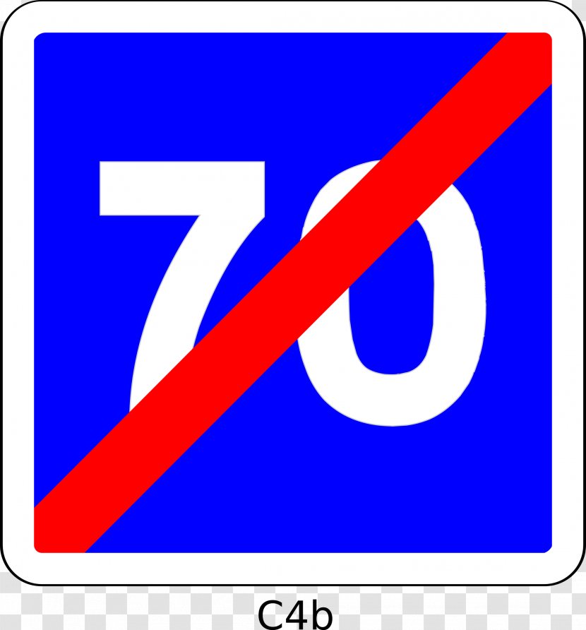 France Speed Limit Traffic Sign Clip Art Transparent PNG