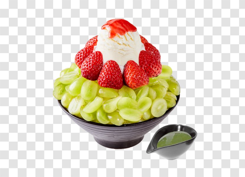 Kakigōri SULBING TENJIN ソルビン 天神 Cafe Chocolate Brownie Cheesecake - Strawberry Transparent PNG