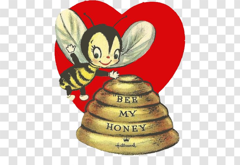 Bee Valentine's Day Greeting & Note Cards Clip Art - Pollinator - Dice Transparent PNG