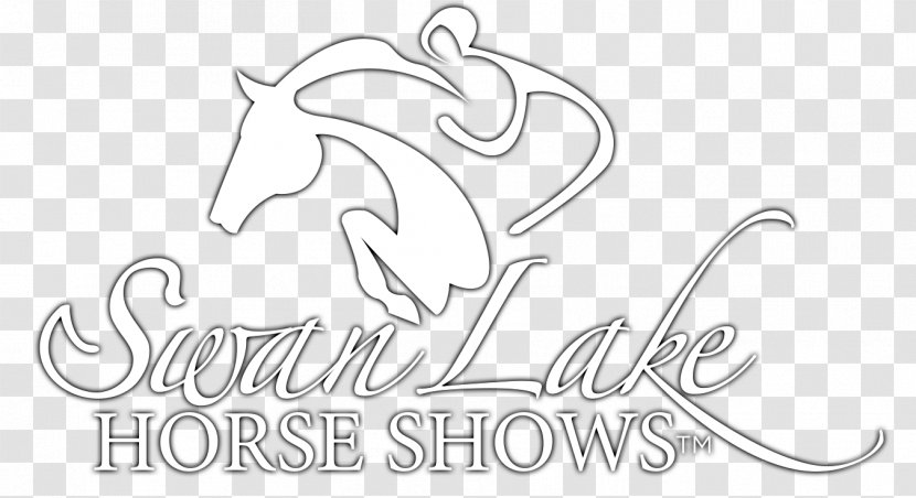 Drawing Line Art Swan Lake Horse Show - 2016 Transparent PNG