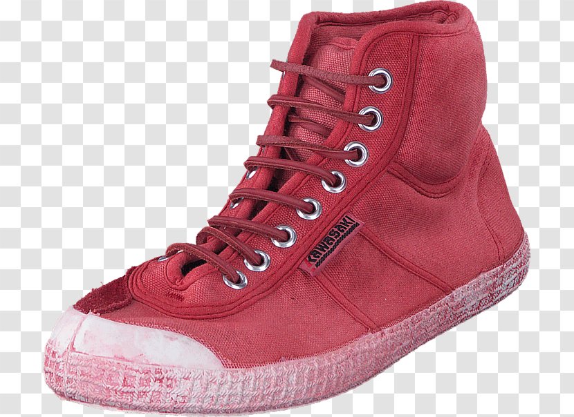 Sneakers Shoelaces Boot Canvas - Heart - Wash Pink Transparent PNG