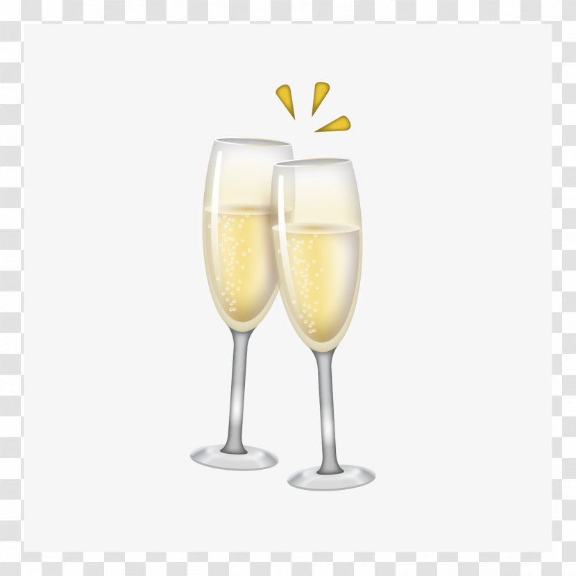 Champagne Cocktail Wine Glass - Drinkware Transparent PNG