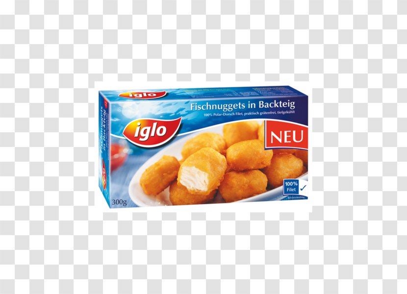 McDonald's Chicken McNuggets Fish Finger Iglo Supermarket Food - Fast Transparent PNG