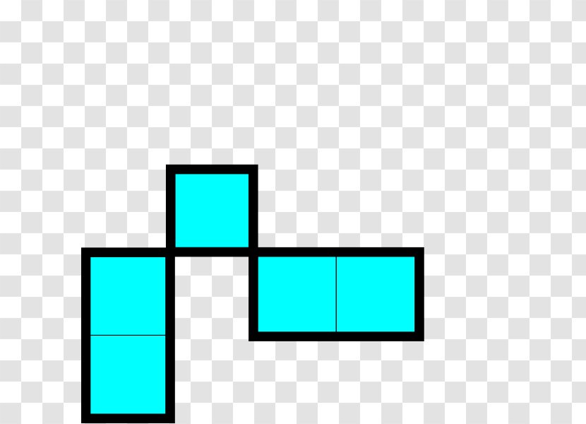 Tetris Pentomino Wiki Polyomino Conway's Game Of Life - Blue - Text Transparent PNG