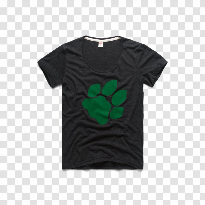 T-shirt Green Sleeve Symbol Brand - Retro Printing Transparent PNG