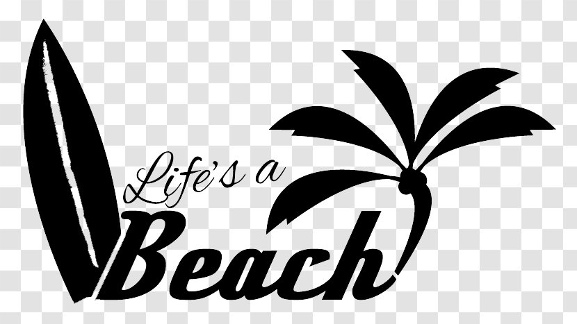 Logo Text Leaf Brand Font - Beach Party Transparent PNG