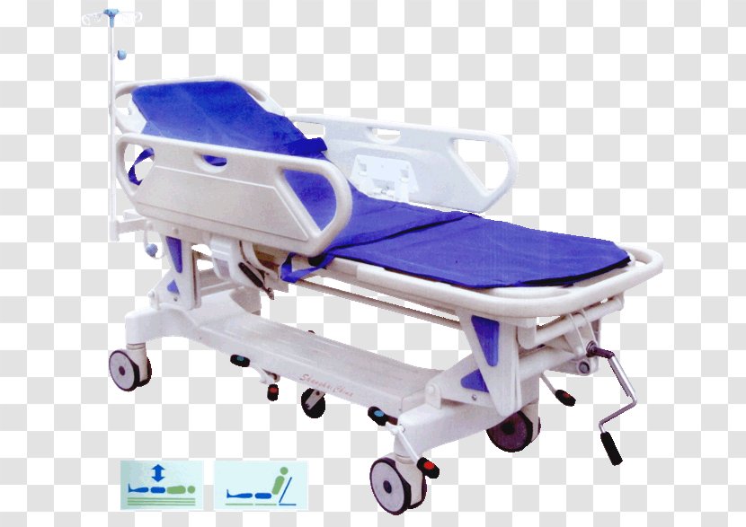 Stretcher Medical Equipment Medicine Hospital Diagnosis - Health Care - Machine Transparent PNG