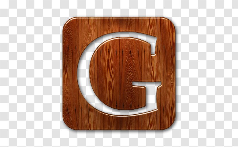 Social Media Hardwood Google Logo - Wood Engraving - Wooden Transparent PNG