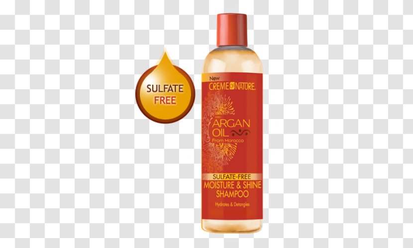 Cream Of Nature Argan Oil From Morocco Moisture & Shine Shampoo Hair Care - Skin Transparent PNG