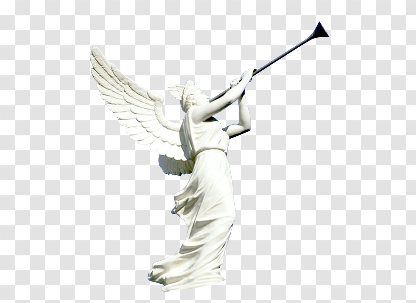 Statue Classical Sculpture Figurine Angel M - Supernatural Creature Transparent PNG