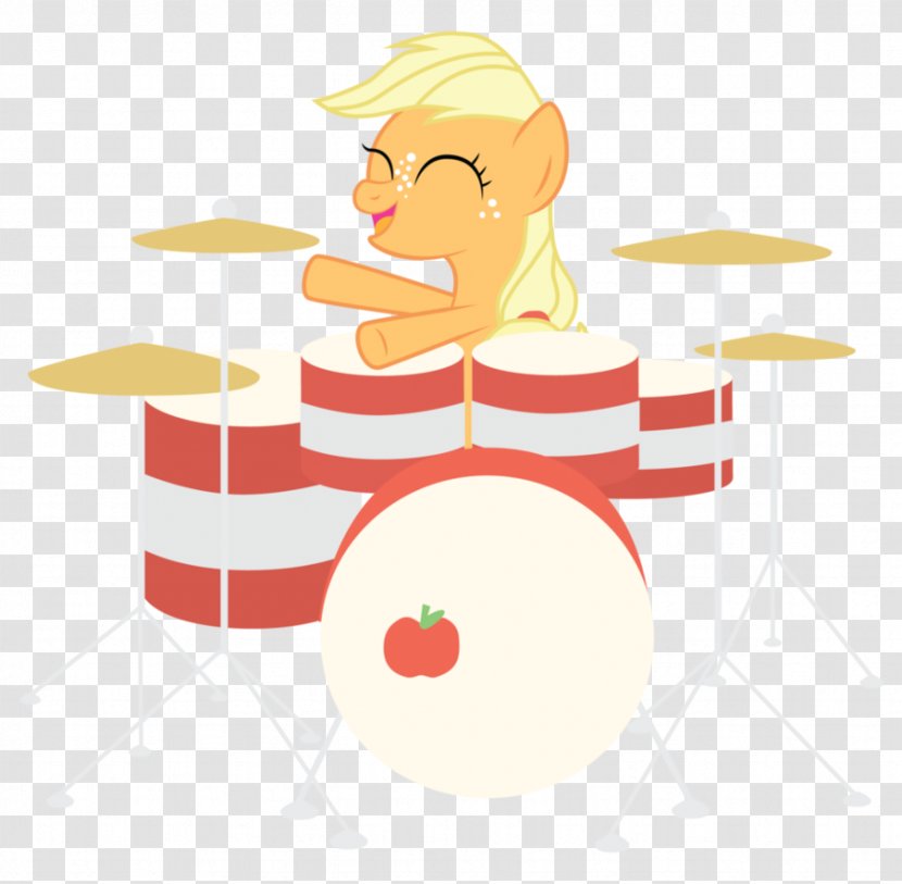 Pinkie Pie Pony Rarity Drums - Silhouette Transparent PNG
