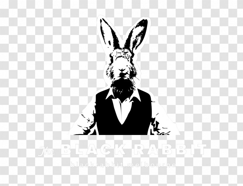 The Black Rabbit Hare Bar Pet - Snout - Oswald Lucky Transparent PNG