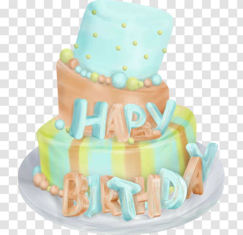 Birthday Cake Happy To You Balloon Gift - Decorating Transparent PNG