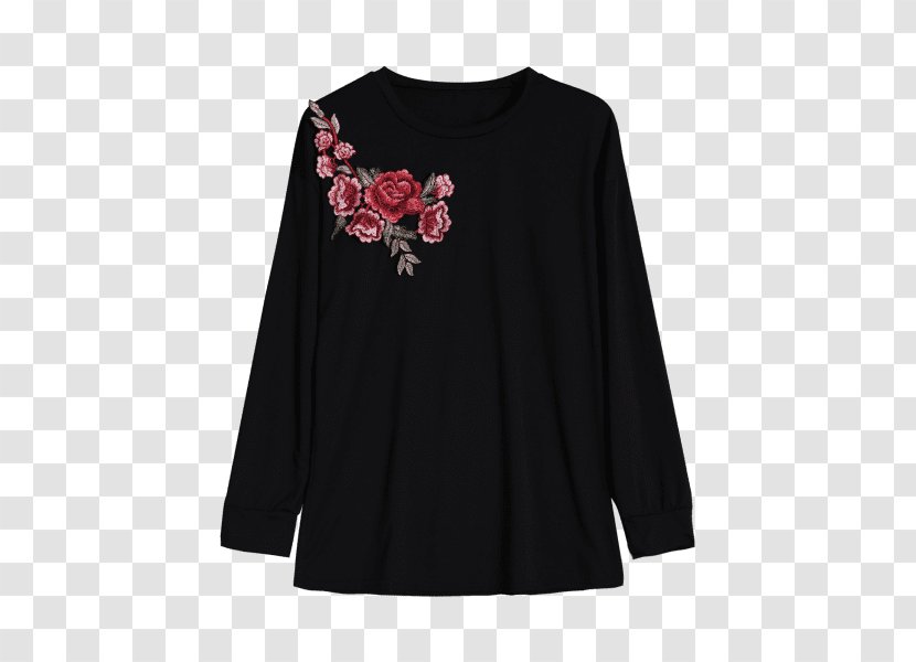 Long-sleeved T-shirt Clothing - Embroidery - Sequin Tank Top Transparent PNG