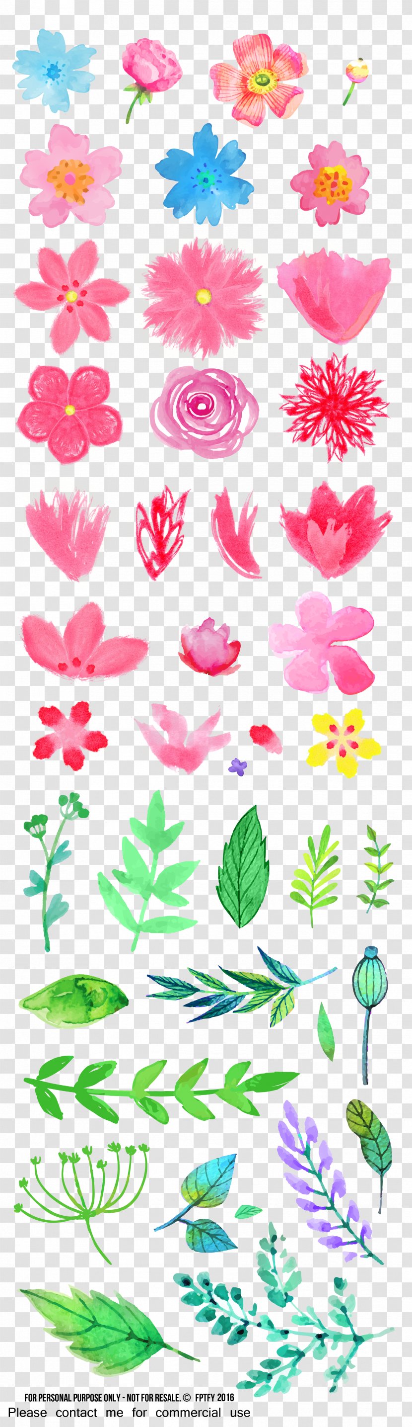 Watercolor Painting Paper Clip Art - Pastel - Pink Transparent PNG